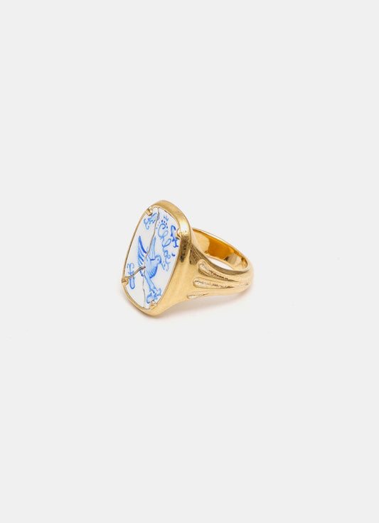 Anillo colibri