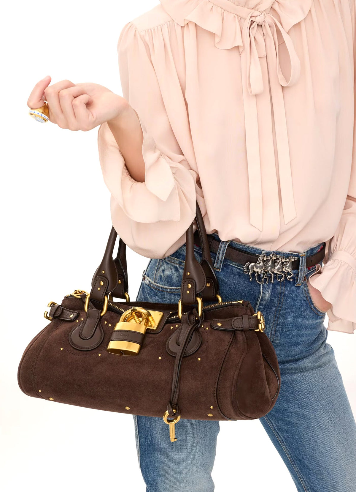 Bolso Paddington de ante