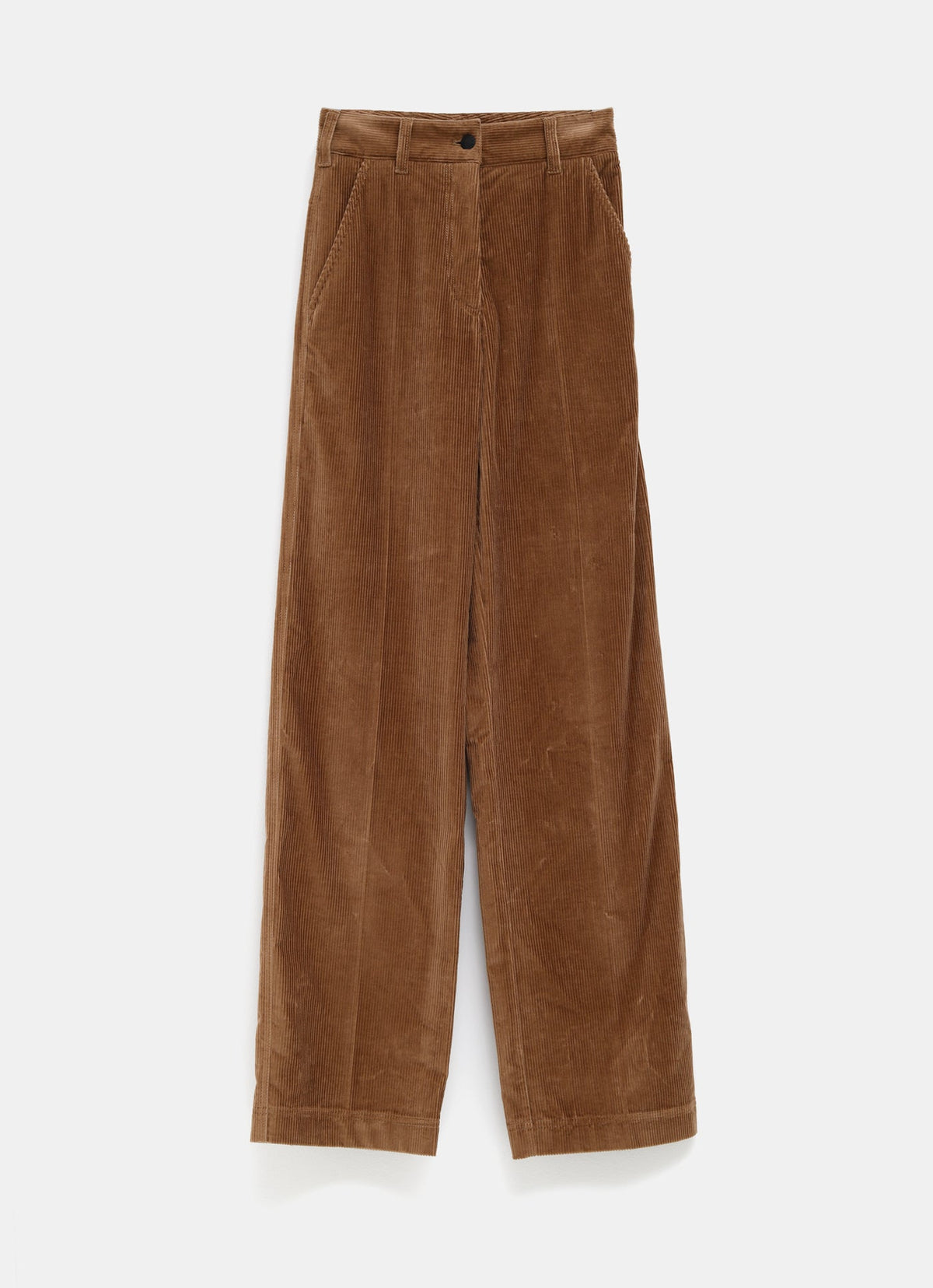 Pantalón ancho de pana para mujer