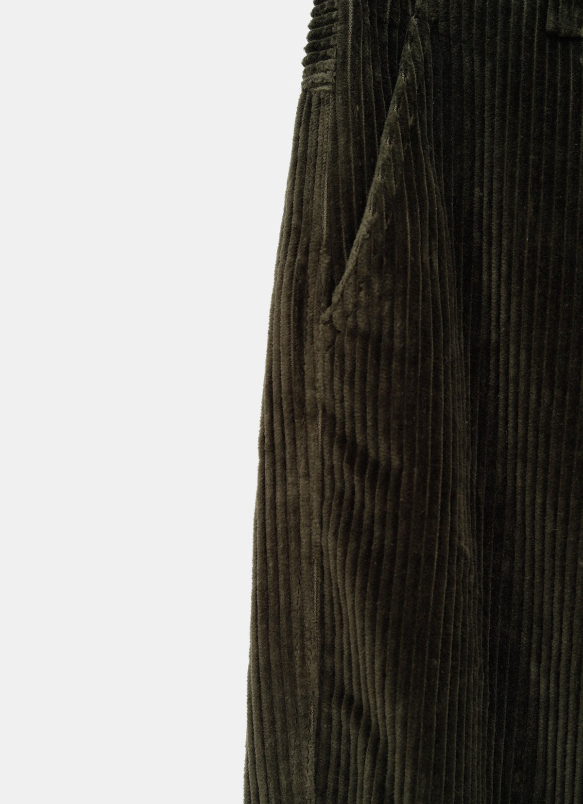Pantalón deportivo de pana para hombre