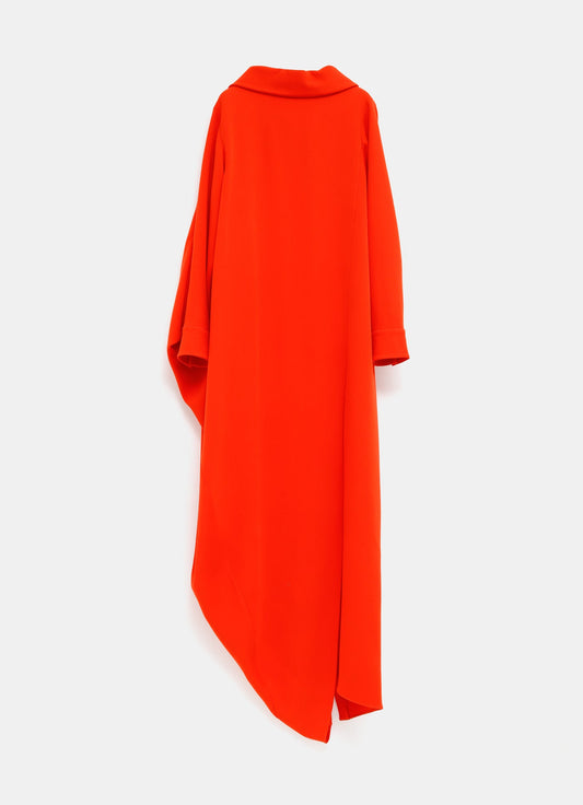 Vestido camisero del revés