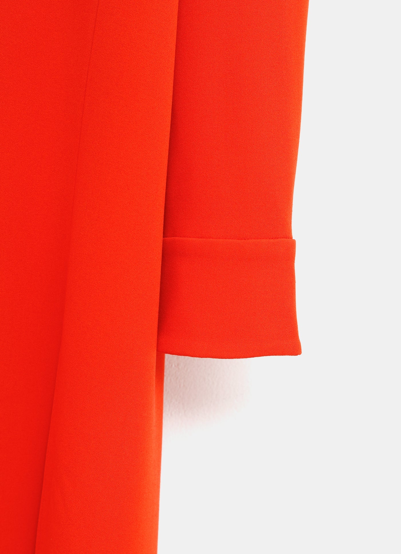 Vestido camisero del revés