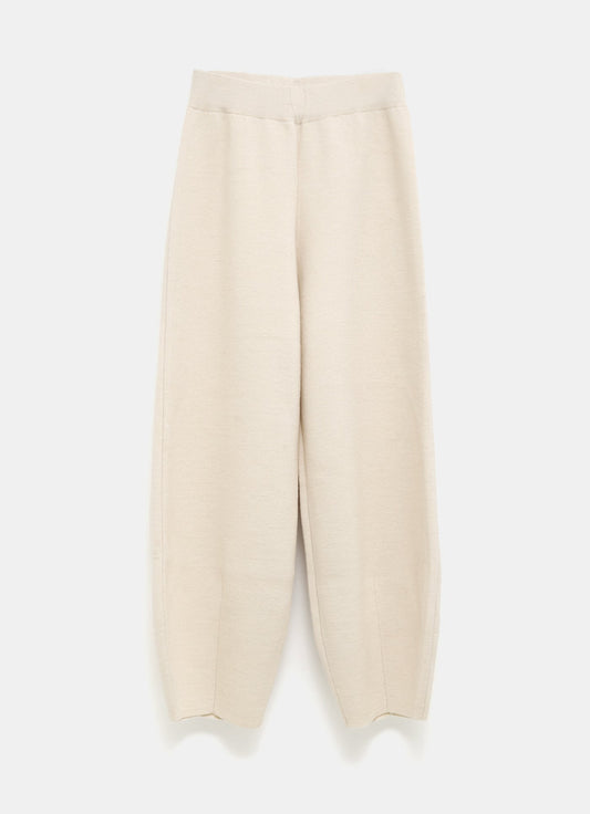 Pantalón tapered de punto