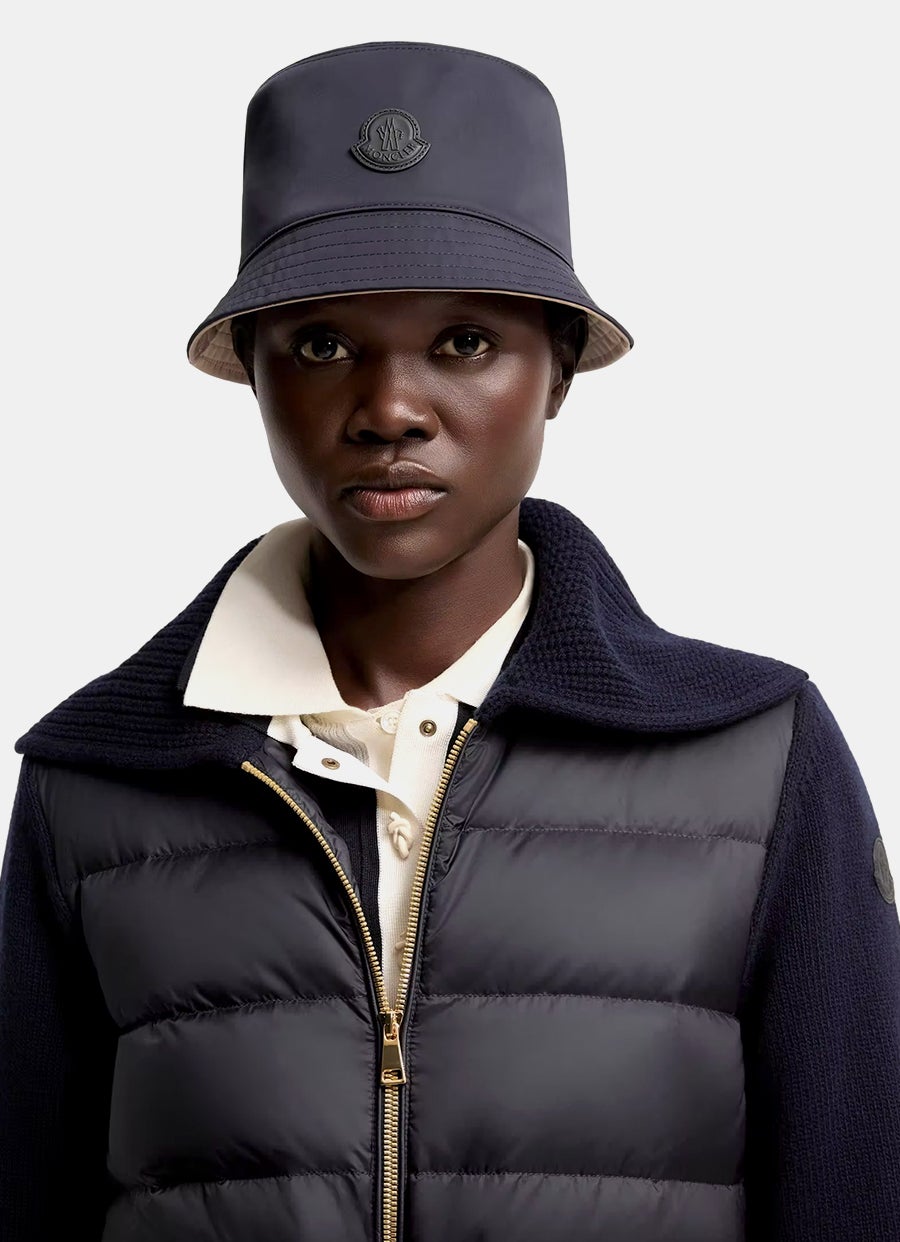 Gorro de pescador reversible para mujer