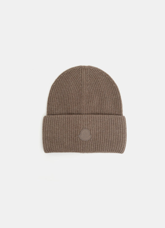 Gorro de mezcla de lana y cashmere para mujer
