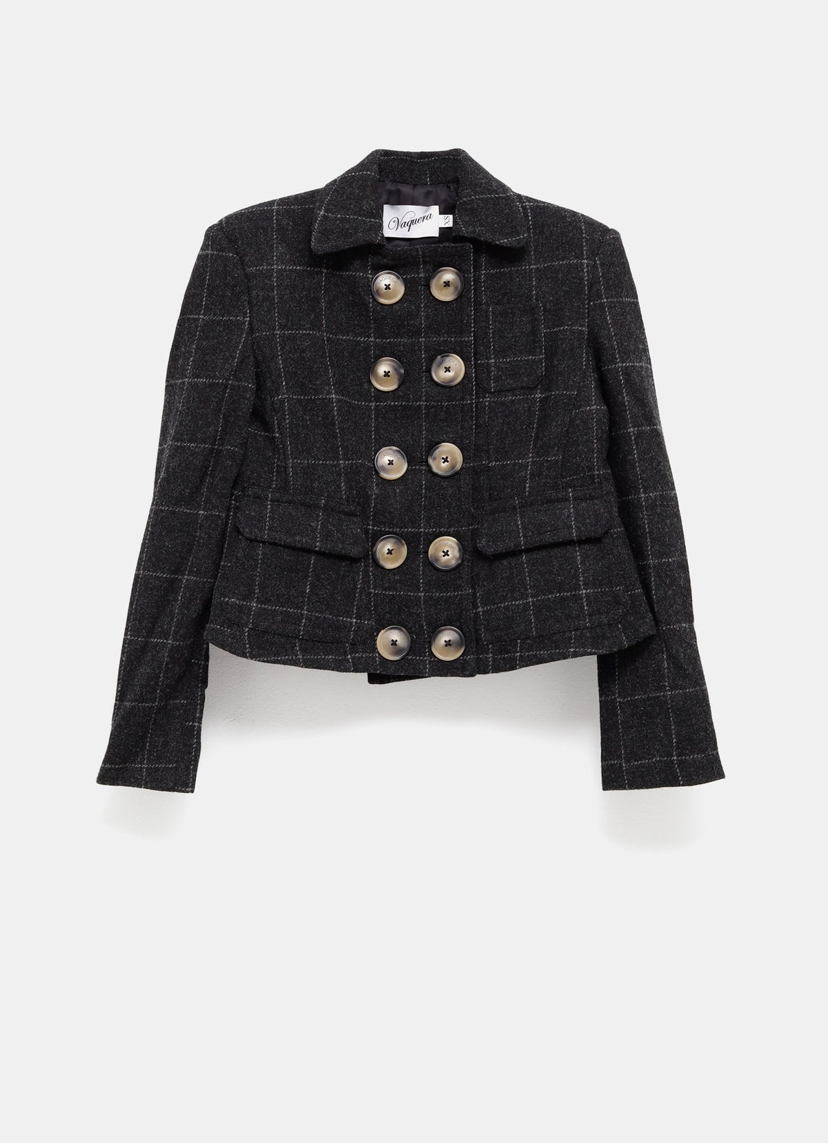 Chaqueta cruzada Melton