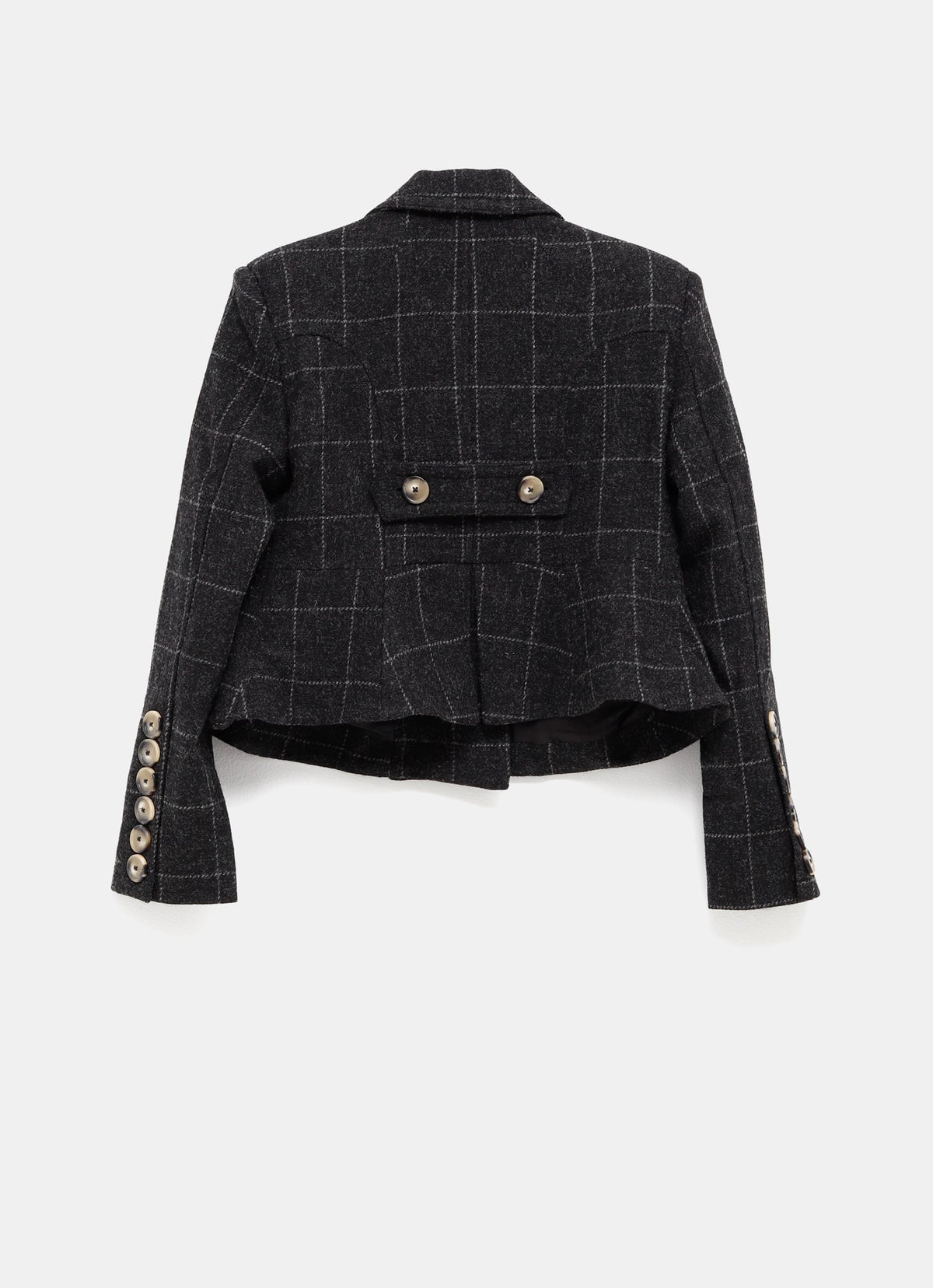 Chaqueta cruzada Melton
