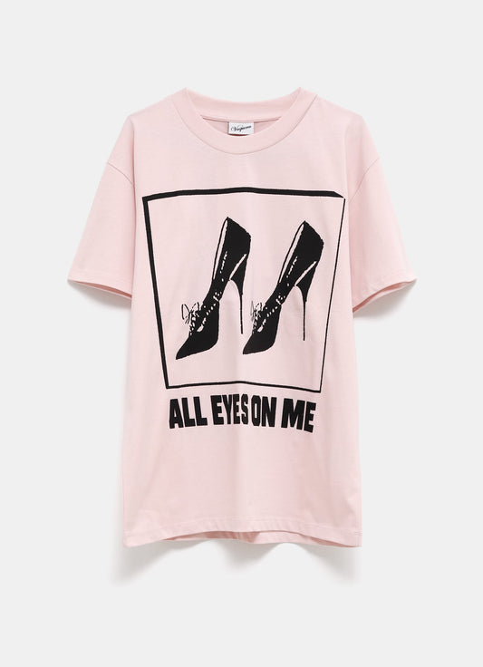 Camiseta All Eyes On Me oversize