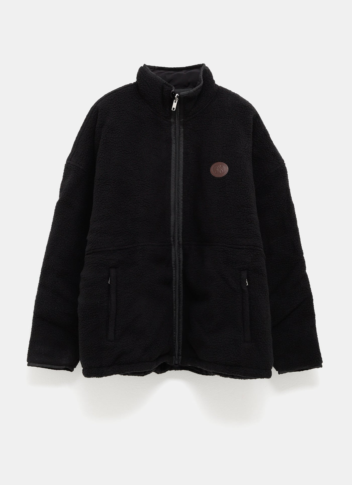 Chaqueta de borreguito reversible