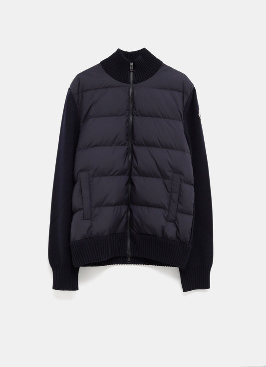 Cárdigan acolchado para hombre