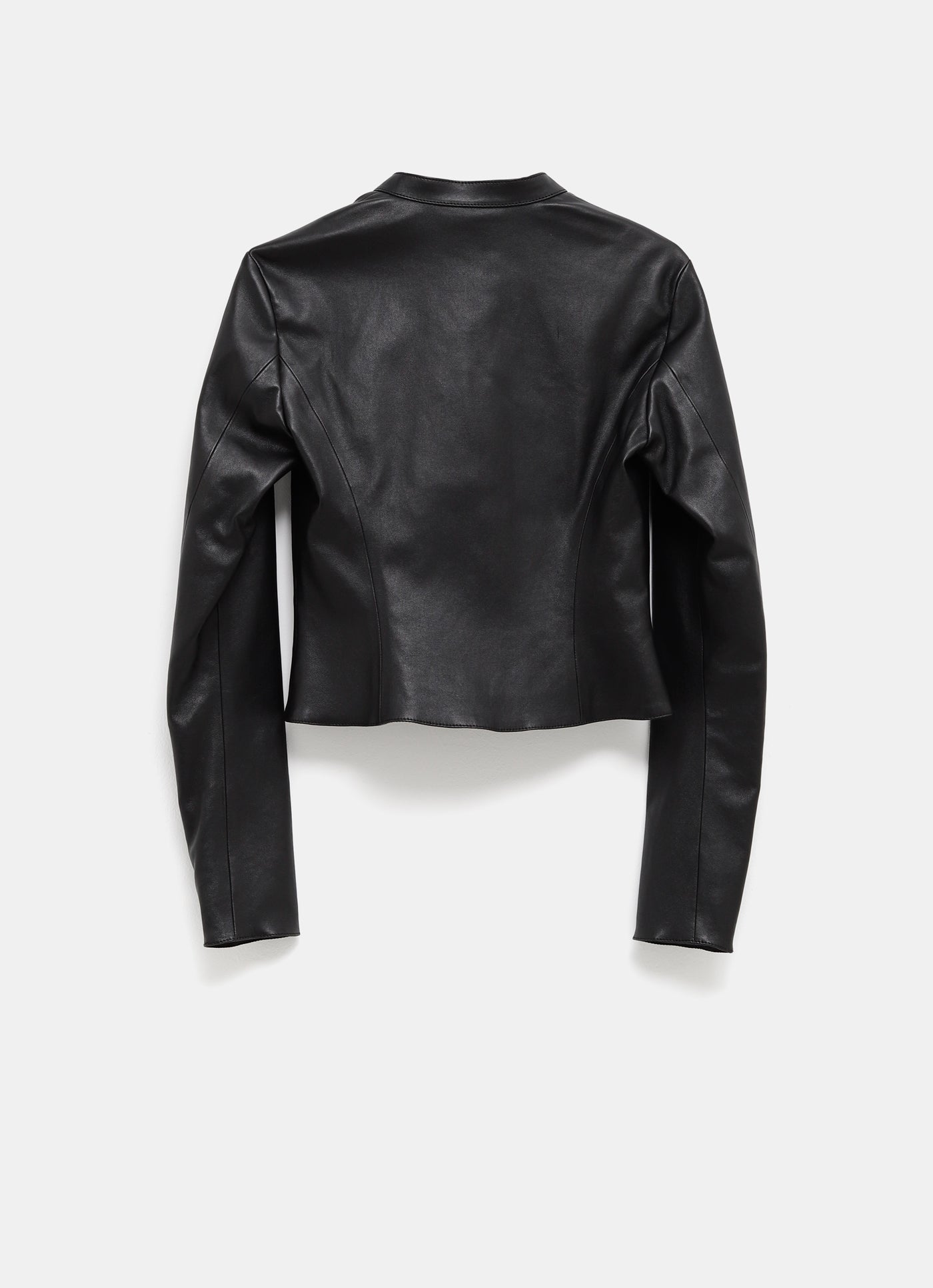 Chaqueta de piel elástica ligera para mujer
