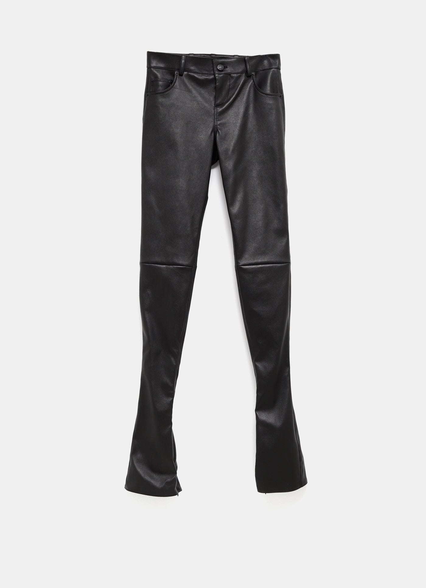 Pantalón de piel elástica para mujer