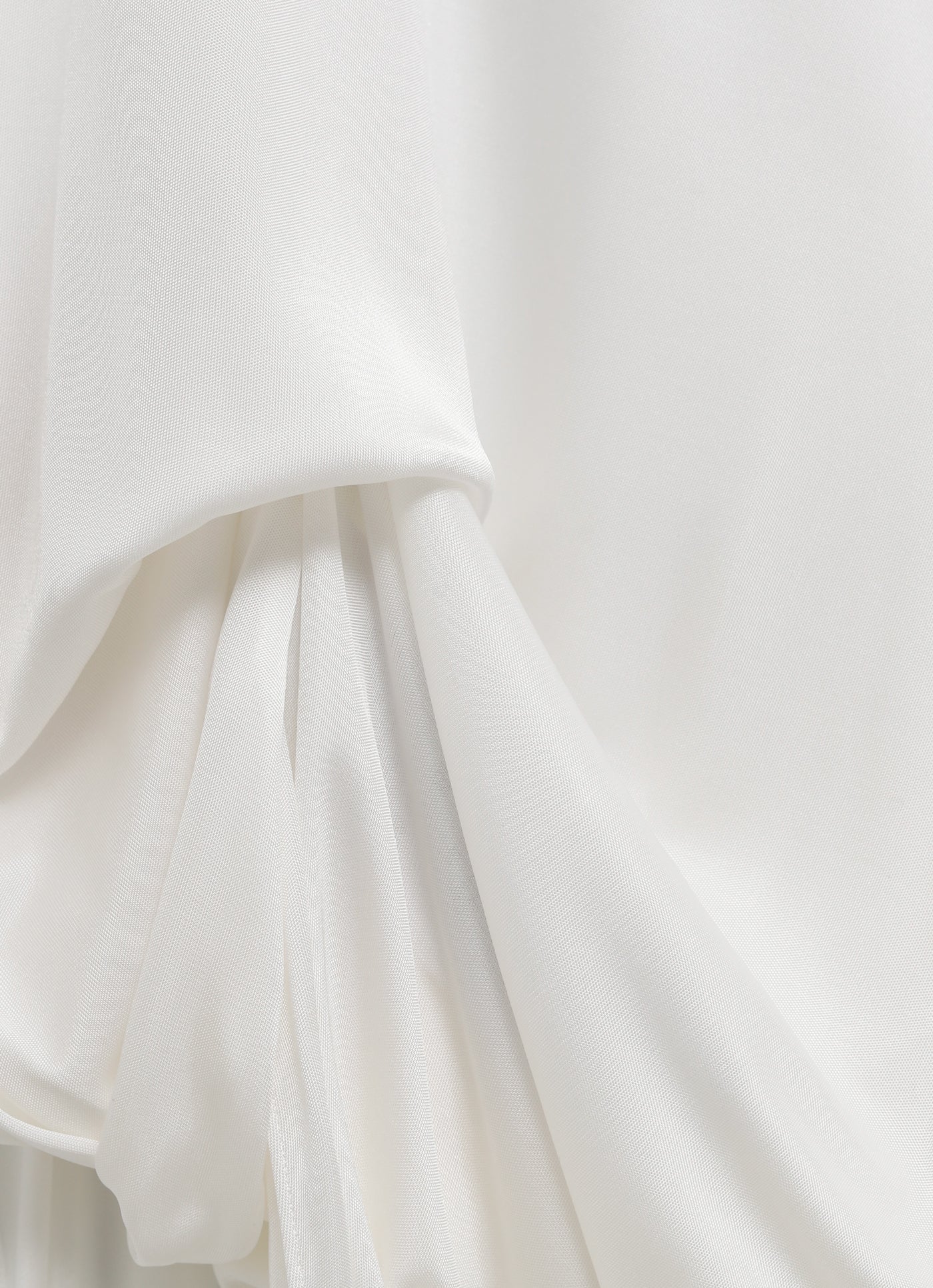 Vestido drapeado de punto de viscosa