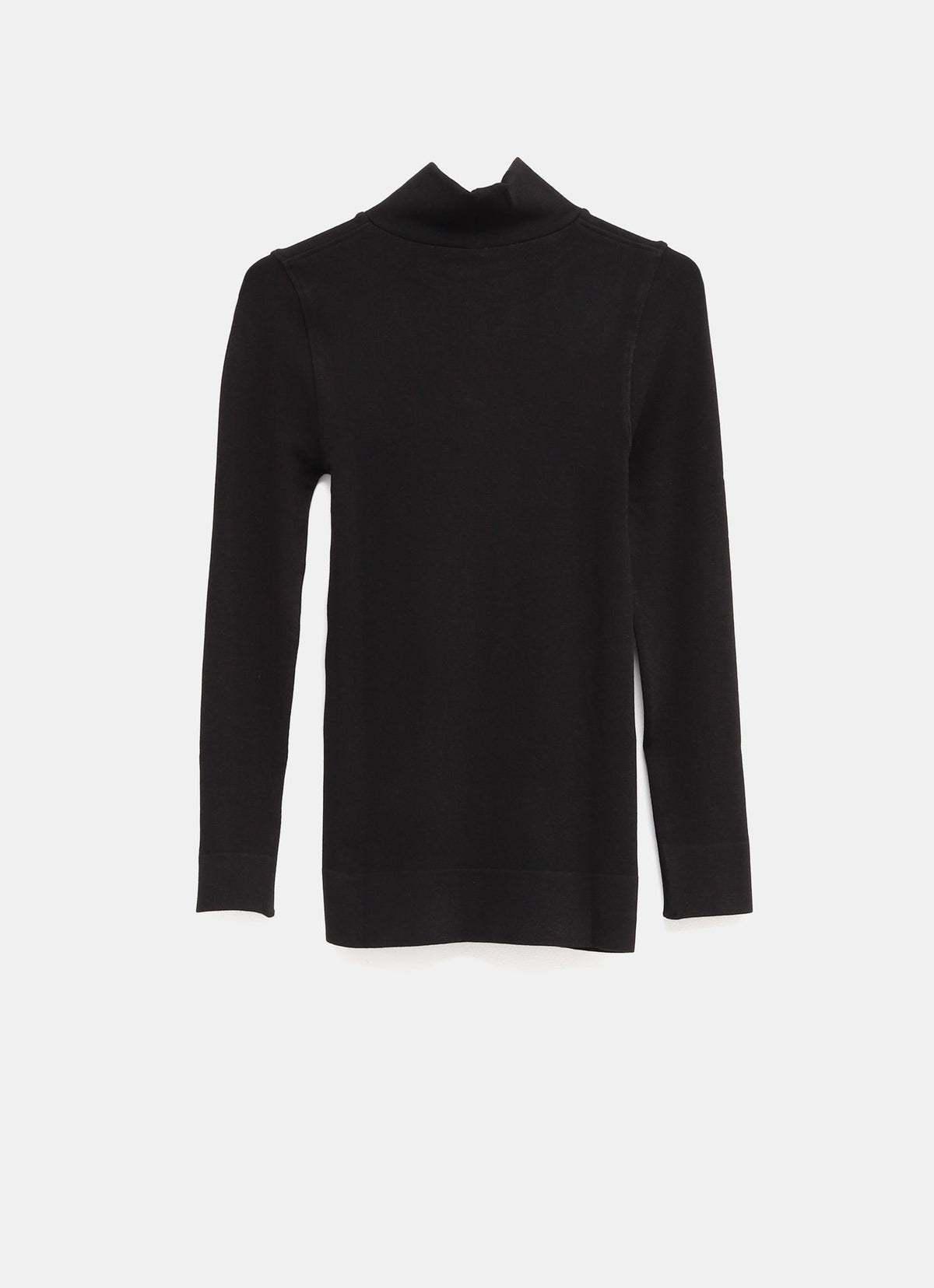 Jersey de cuello alto compacto