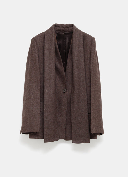 Chaqueta con bufanda