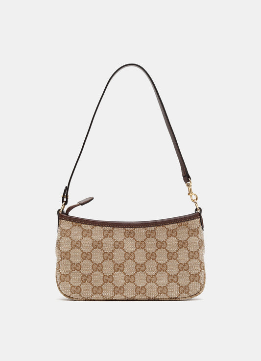Bolso de hombro Gossip pequeño con cristales