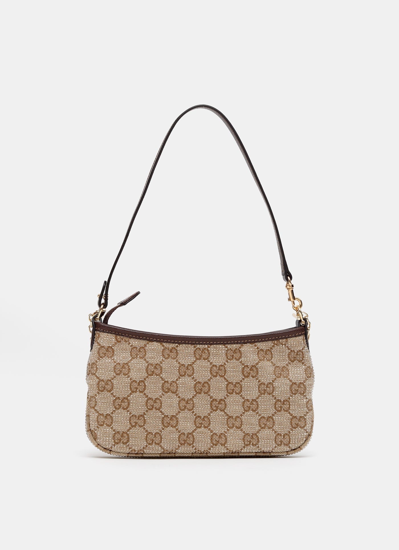 Bolso de hombro Gossip pequeño con cristales