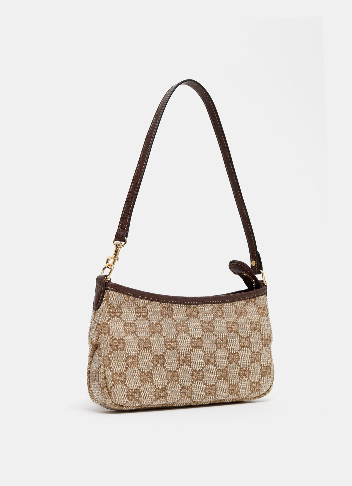 Bolso de hombro Gossip pequeño con cristales