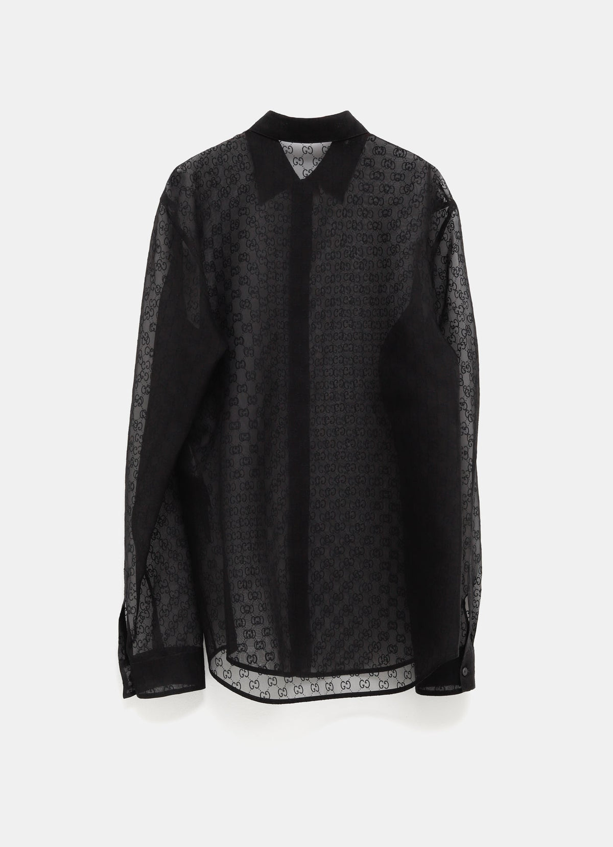 Camisa transparente GG para hombre