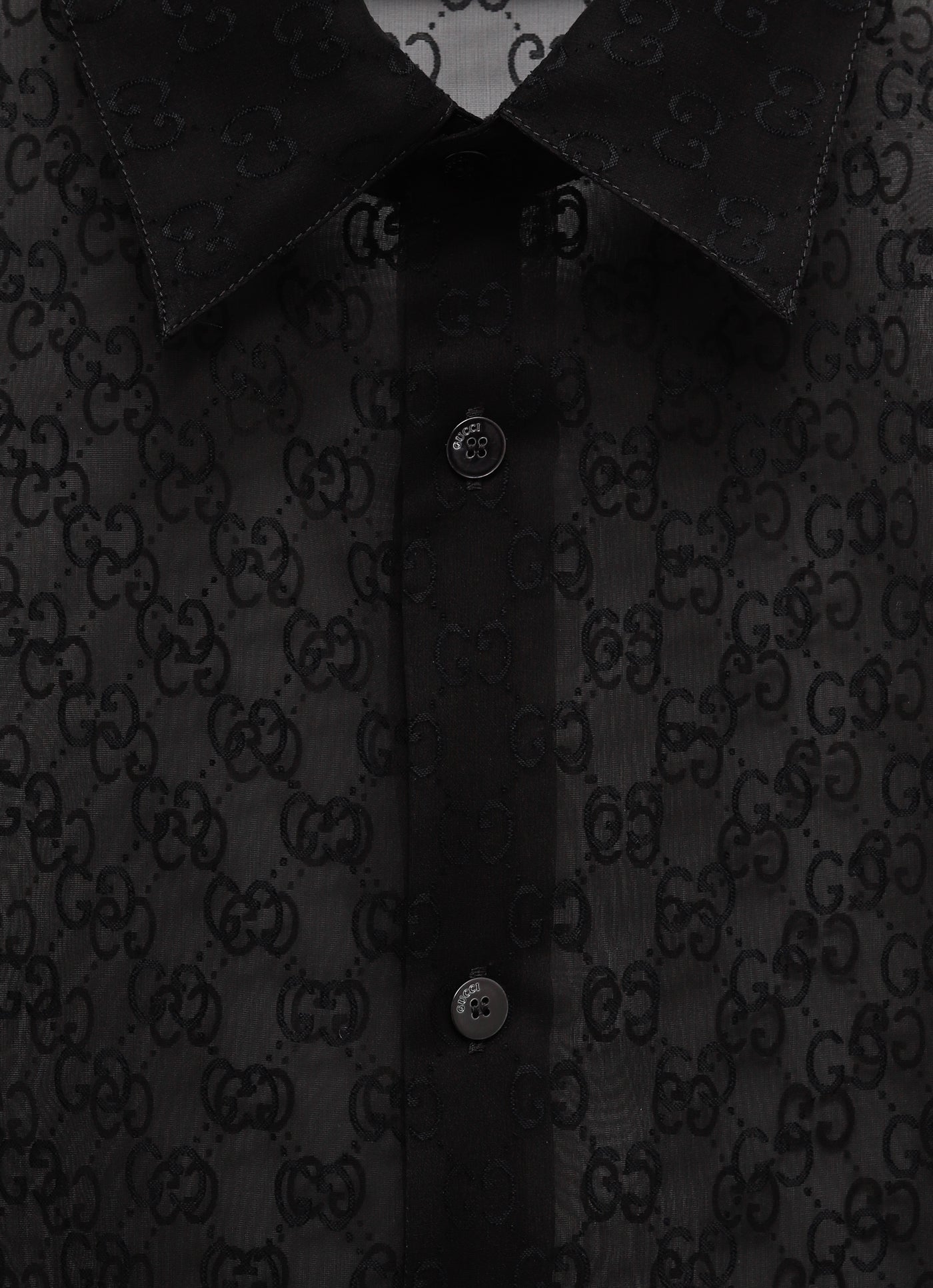 Camisa transparente GG para hombre