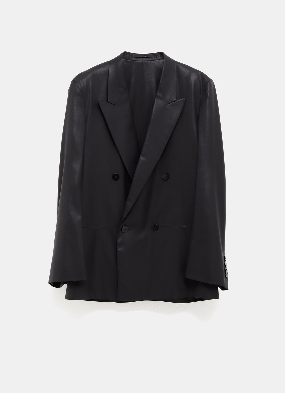 Chaqueta con acabado brillante para hombre