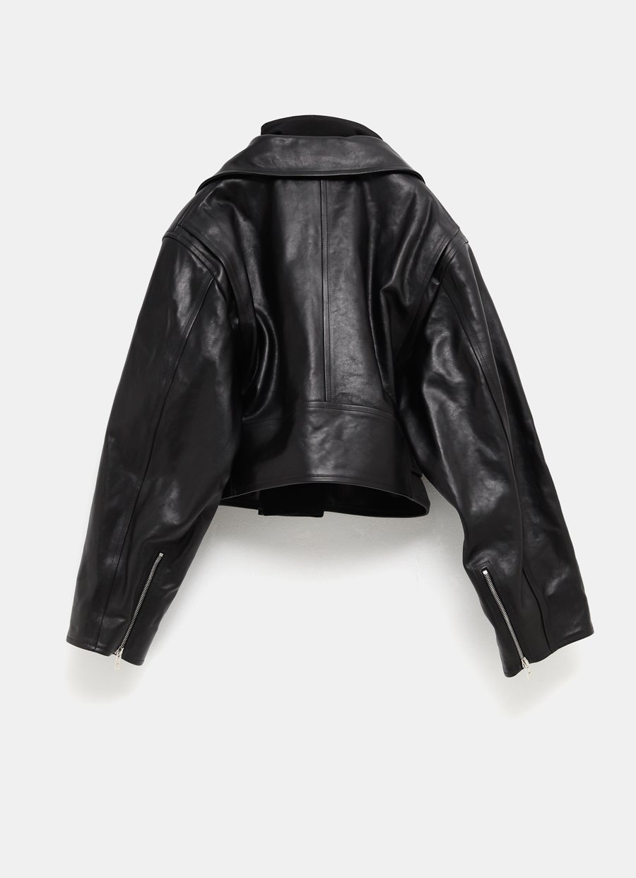 Chaqueta motera con capa interior