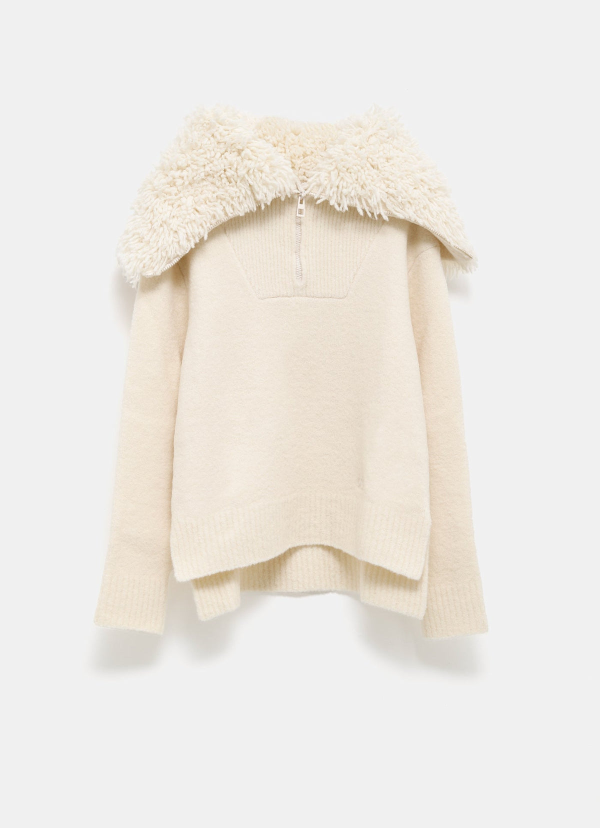 Jersey con cremallera para mujer