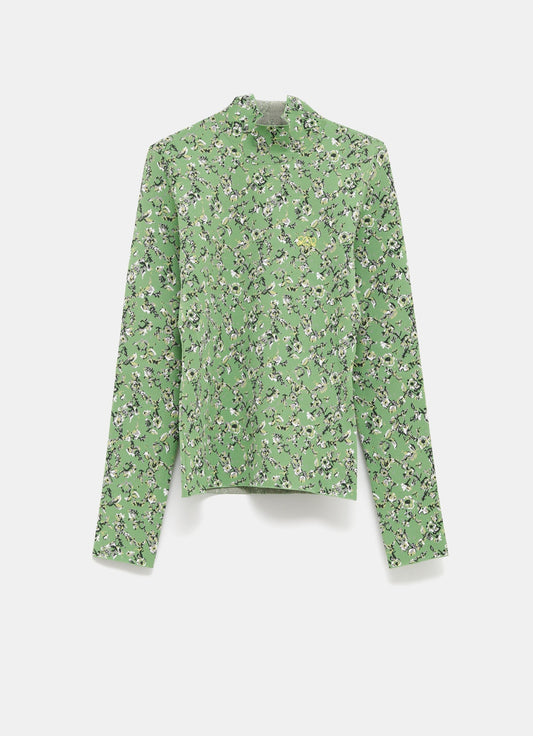 Top de viscosa elástica para mujer