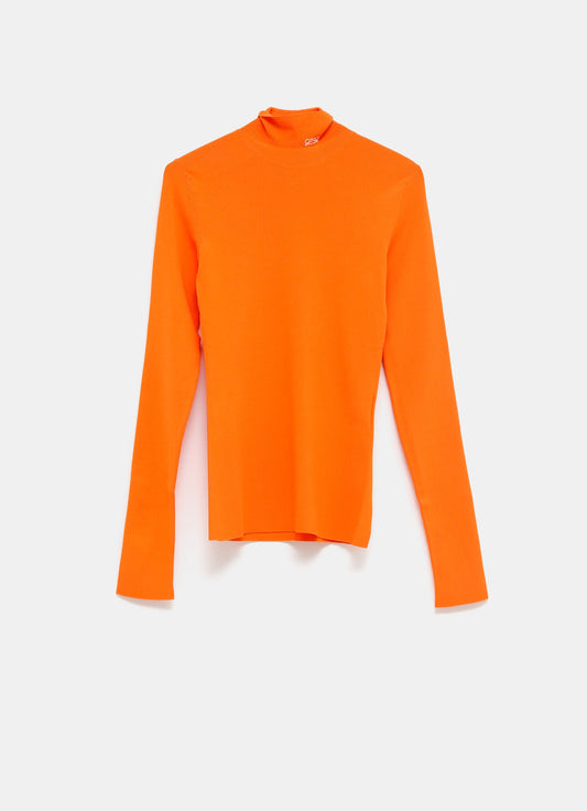 Top en mezcla de viscosa para mujer