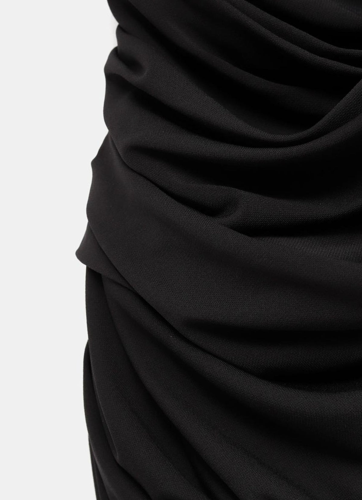 Vestido midi drapeado