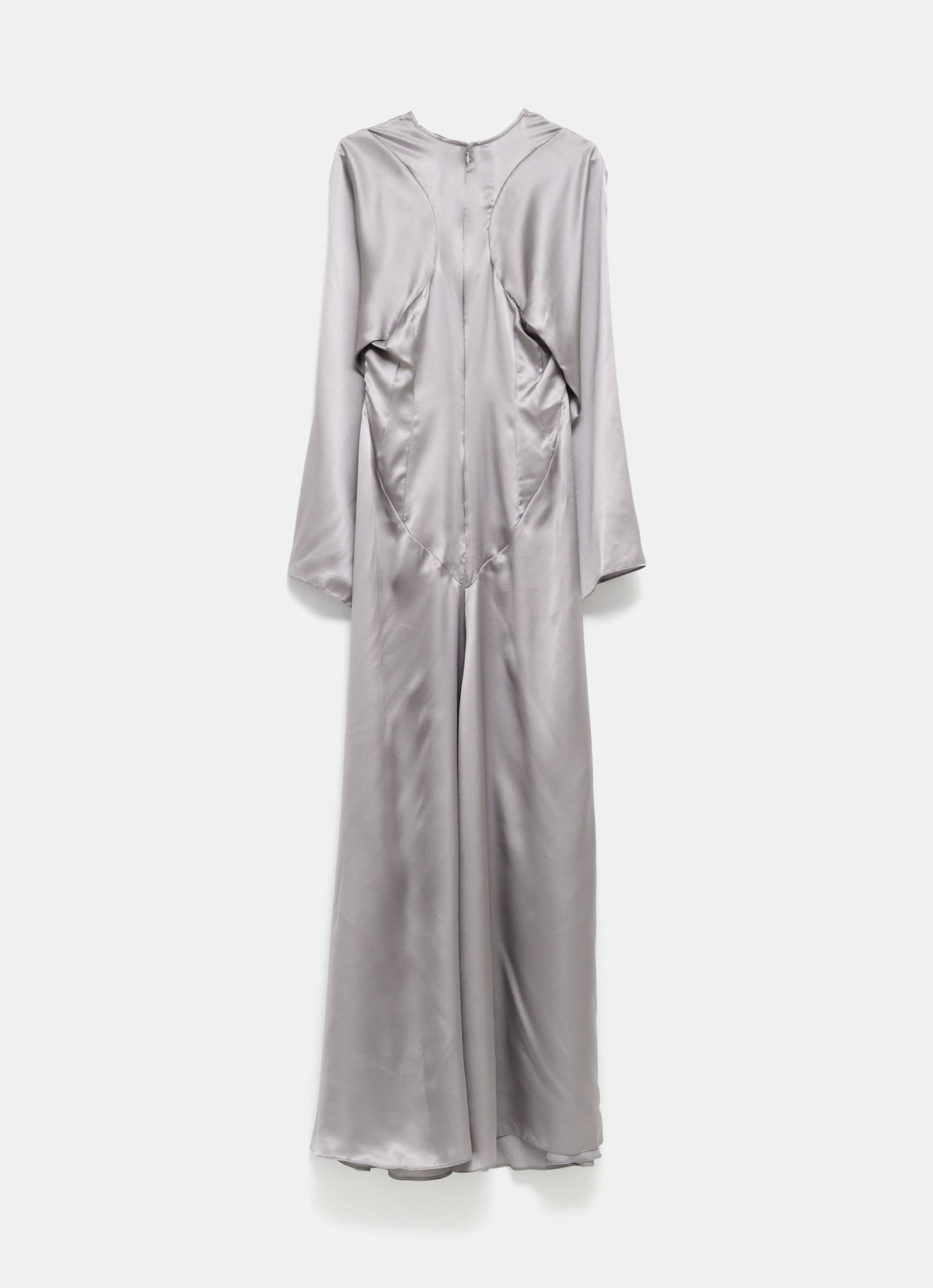 Vestido midi de manga larga