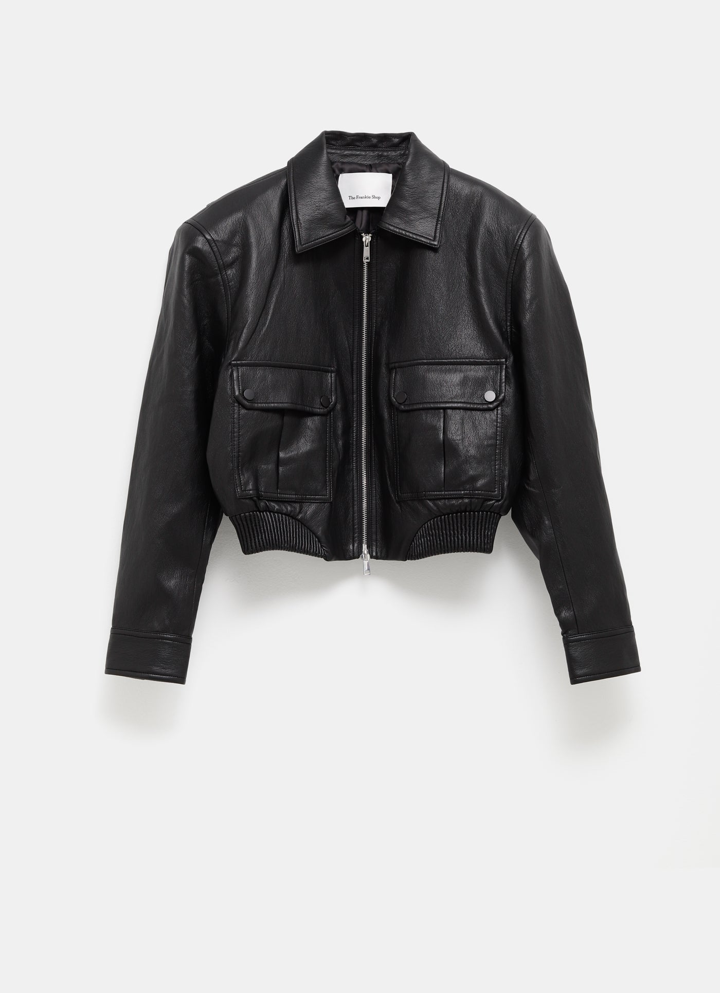Bomber de piel sintética Denain