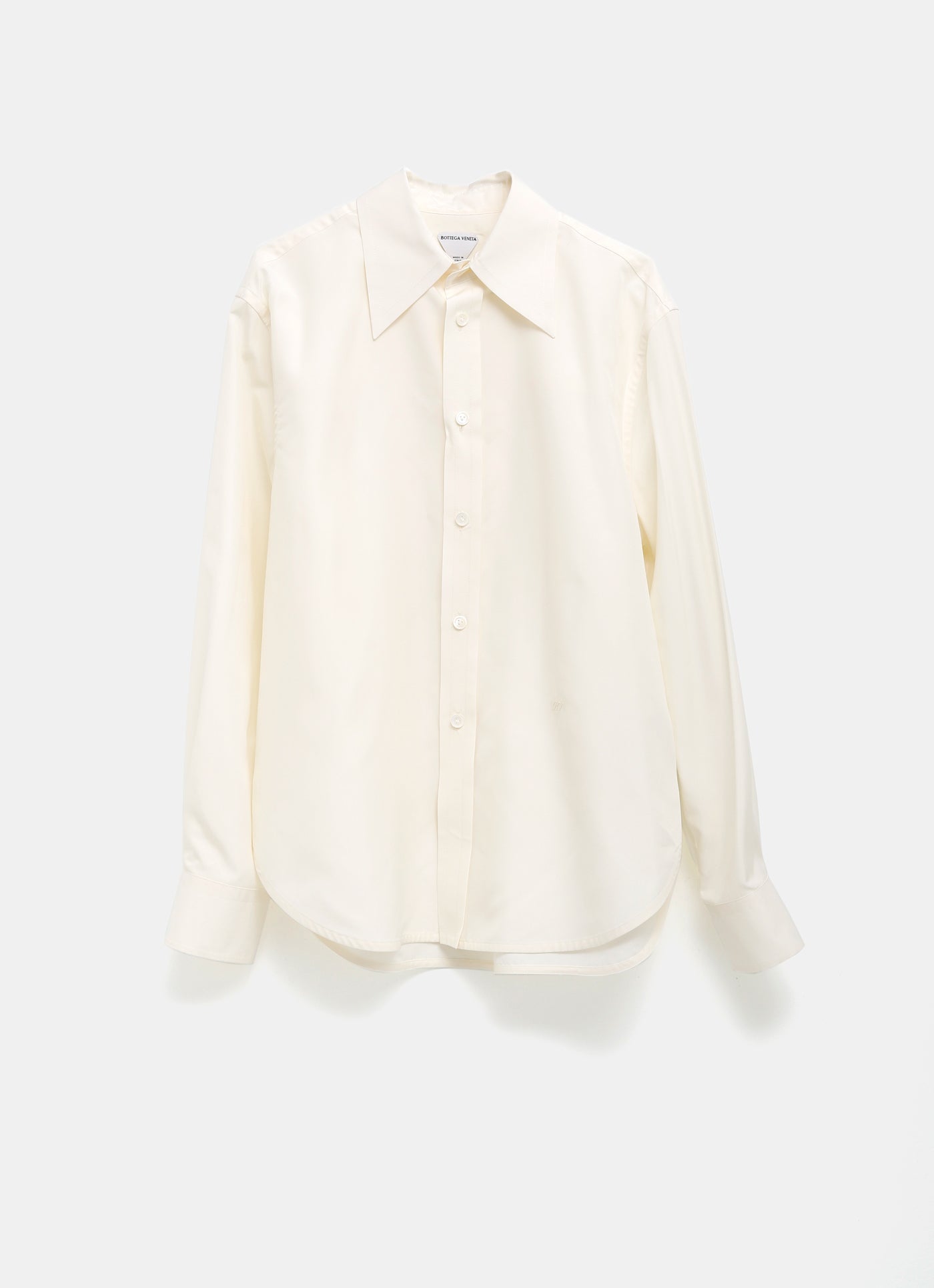Camisa de seda y viscosa