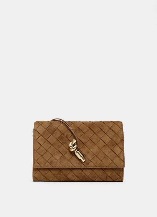 Cartera con correa Intrecciato
