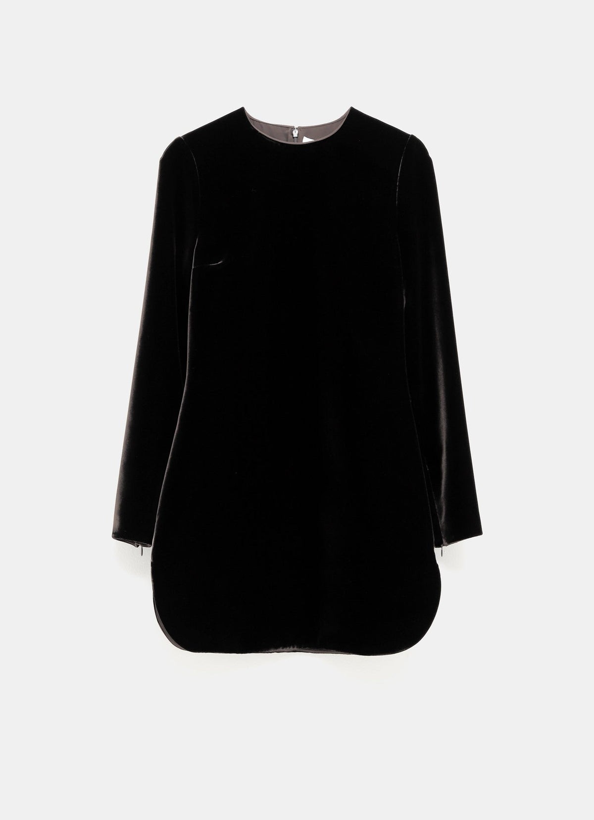 Vestido mini de terciopelo
