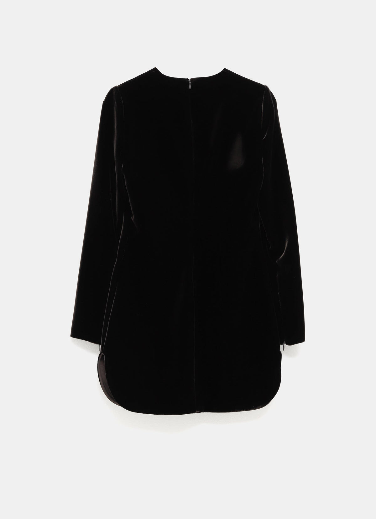 Vestido mini de terciopelo