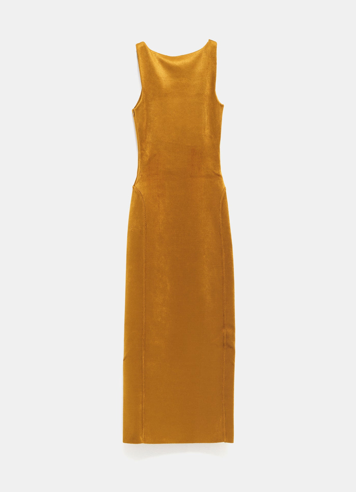Vestido ajustado de terciopelo