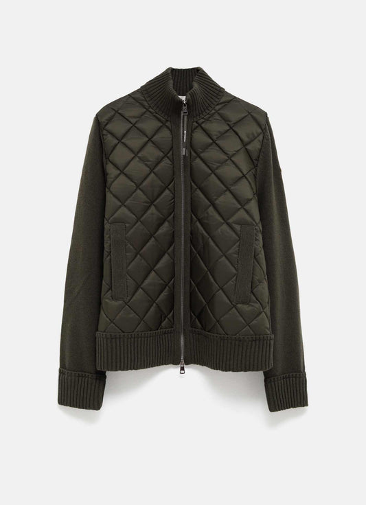 Cárdigan acolchado para hombre