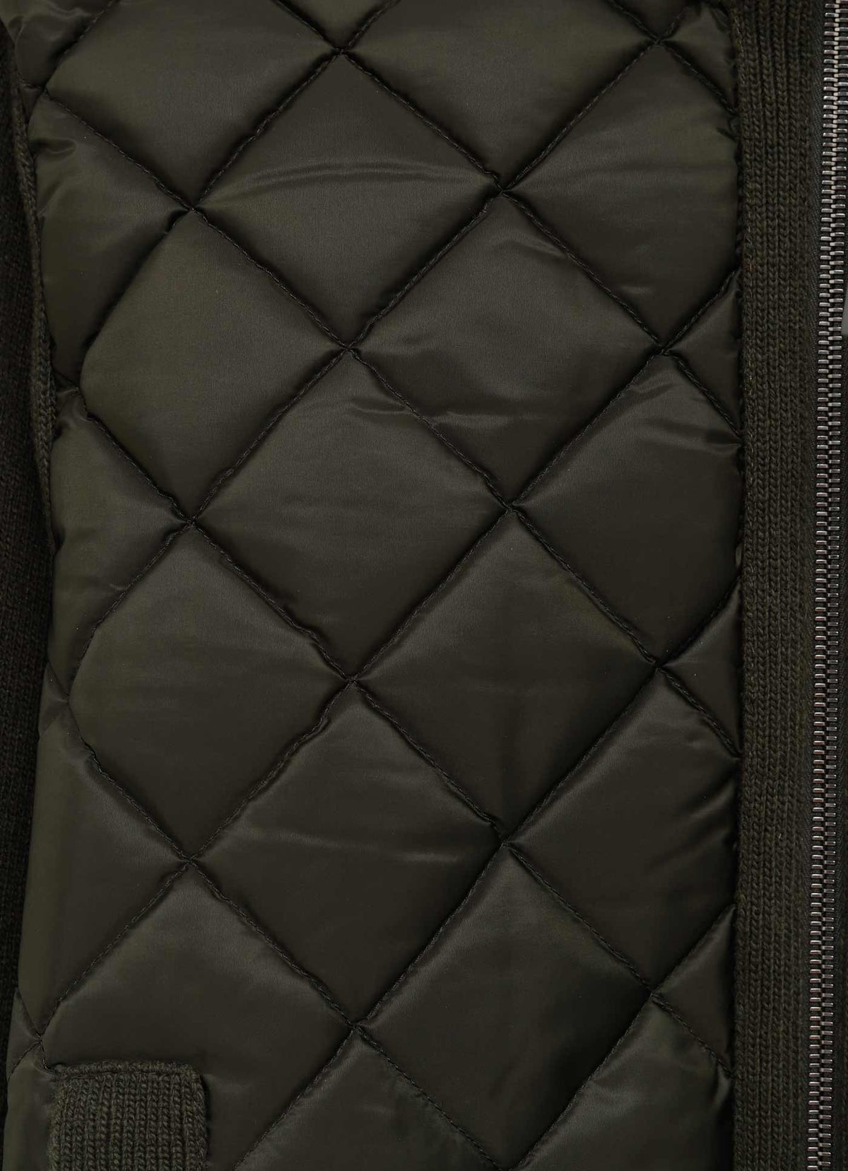 Cárdigan acolchado para hombre