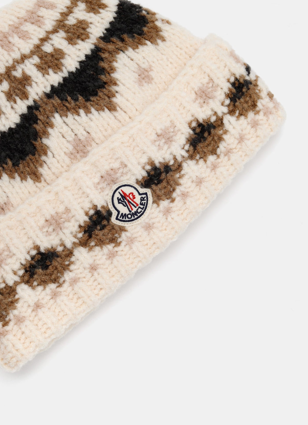 Gorro de mezcla de lana bouclé
