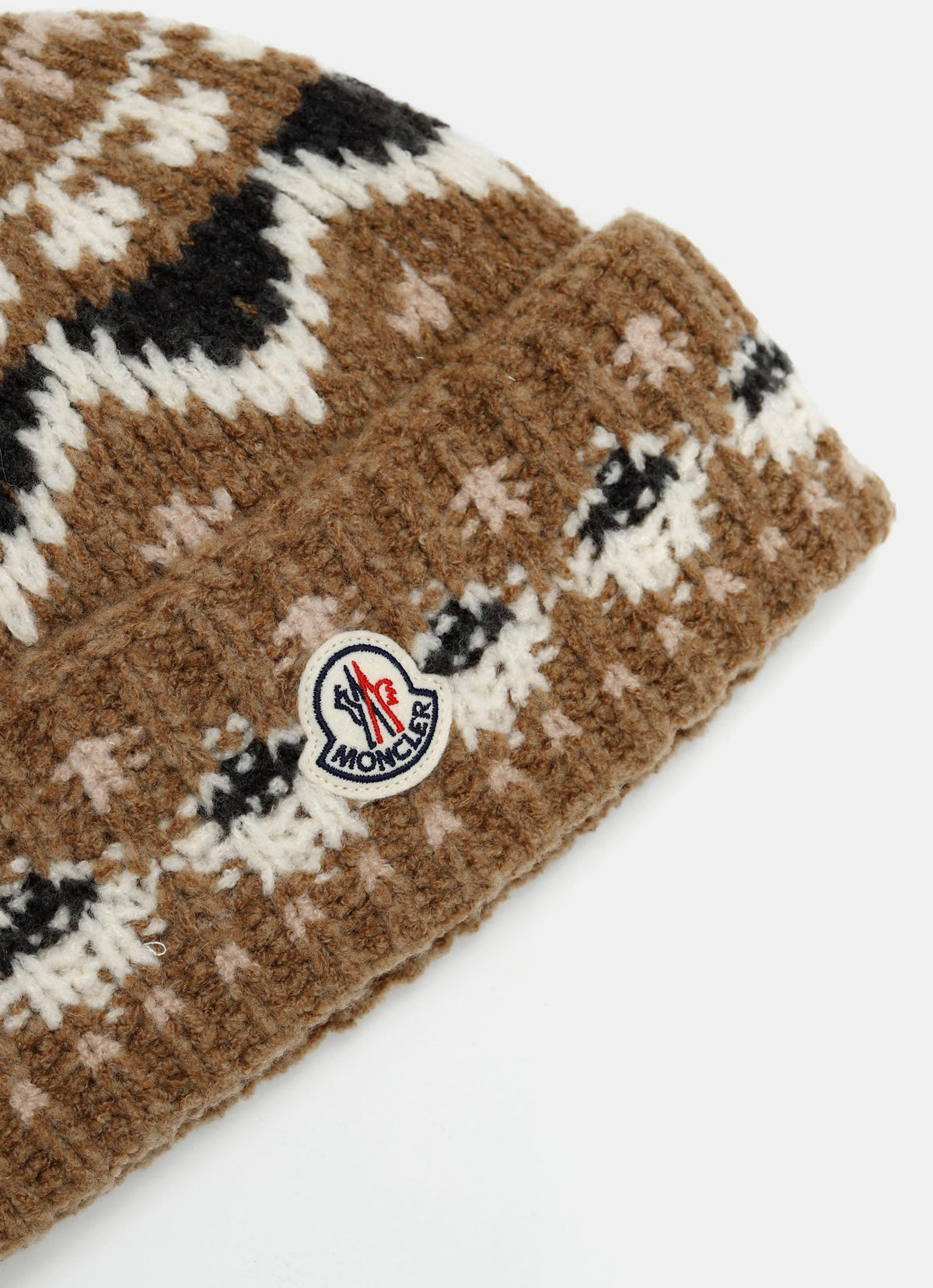 Gorro de mezcla de lana bouclé