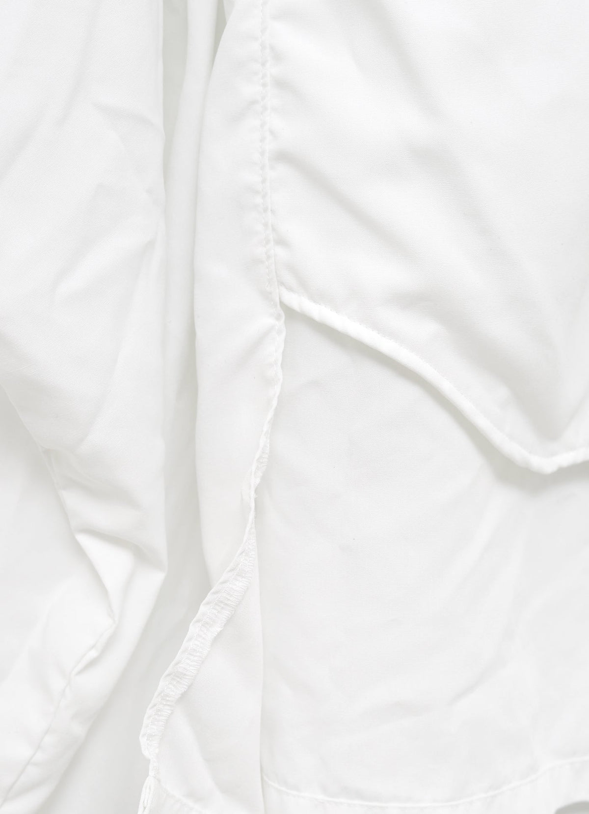Camisa con panel cuadrado