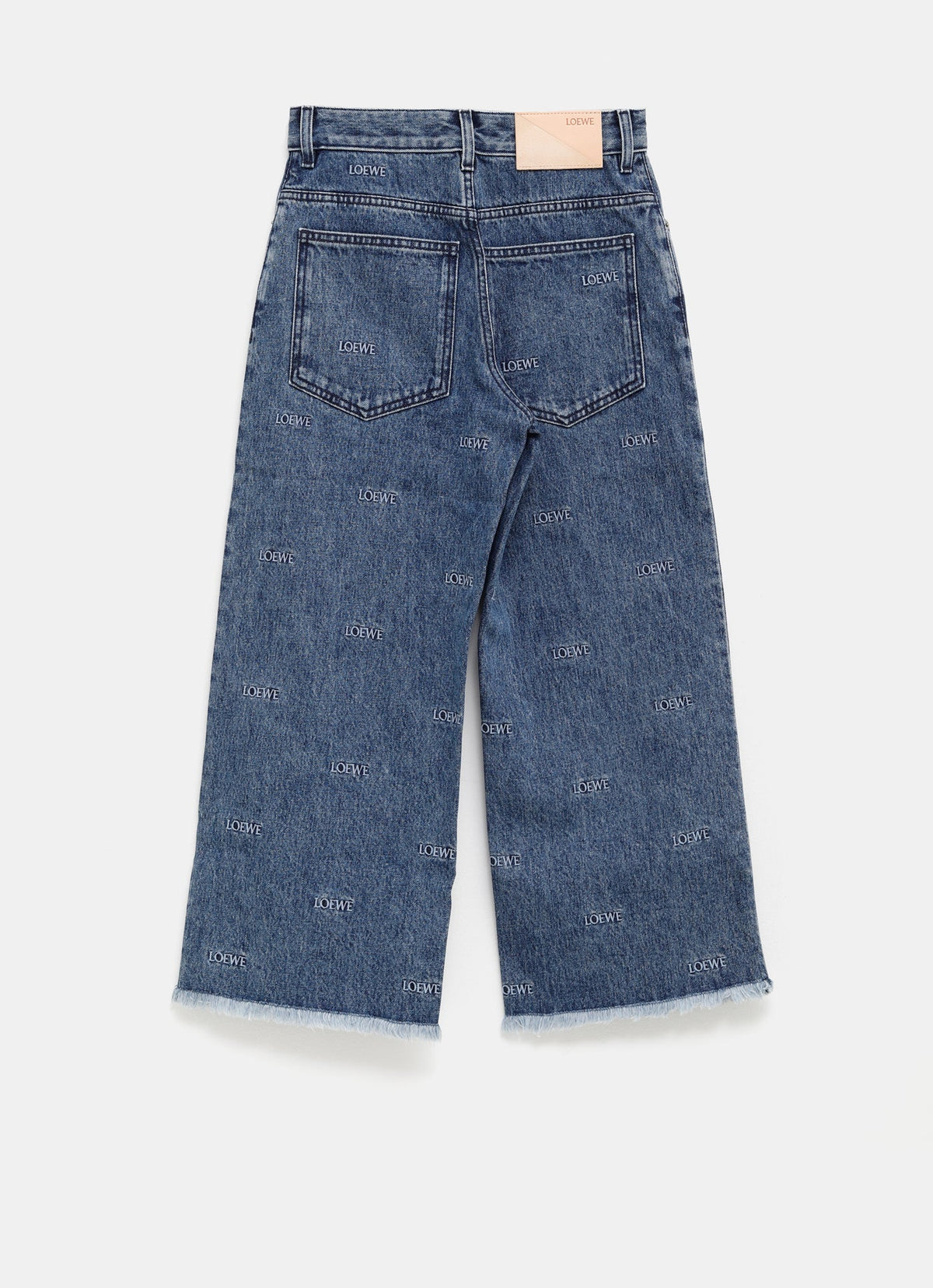 Pantalón vaquero cropped para mujer