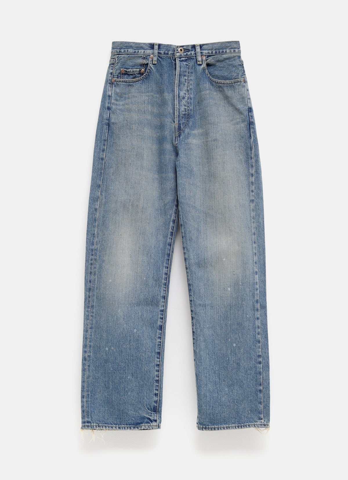 Vaqueros rectos vintage para mujer