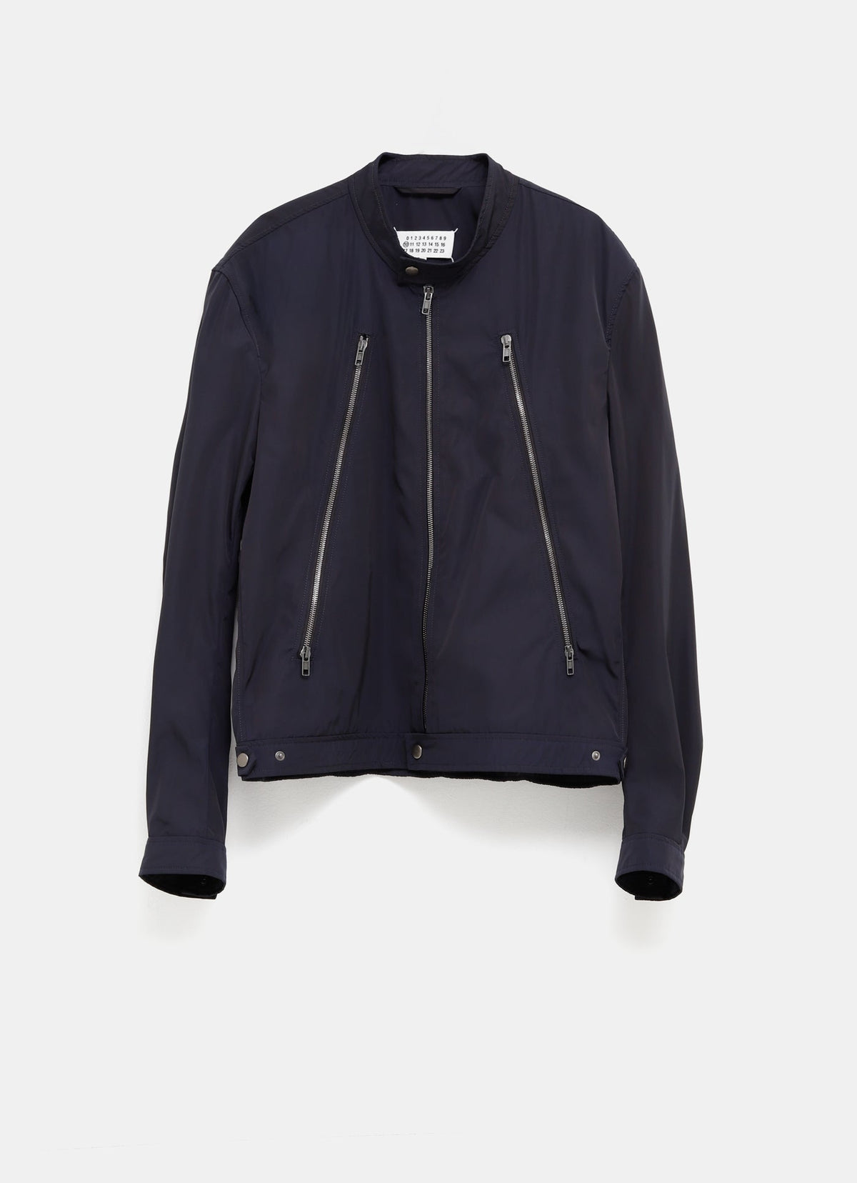 Chaqueta con cinco cremalleras para hombre