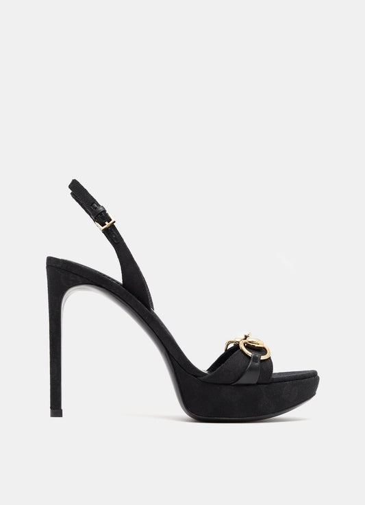 Sandalia de plataforma Donna