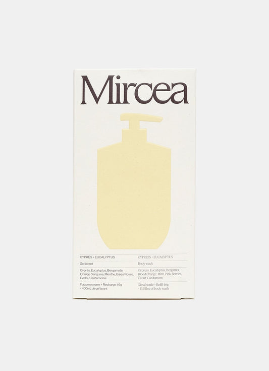 Juego de jabón de ciprés y eucalipto