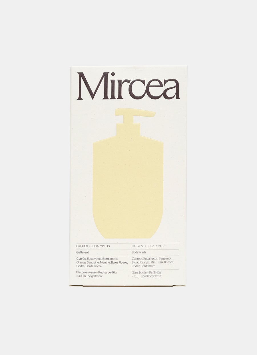 Juego de jabón de ciprés y eucalipto