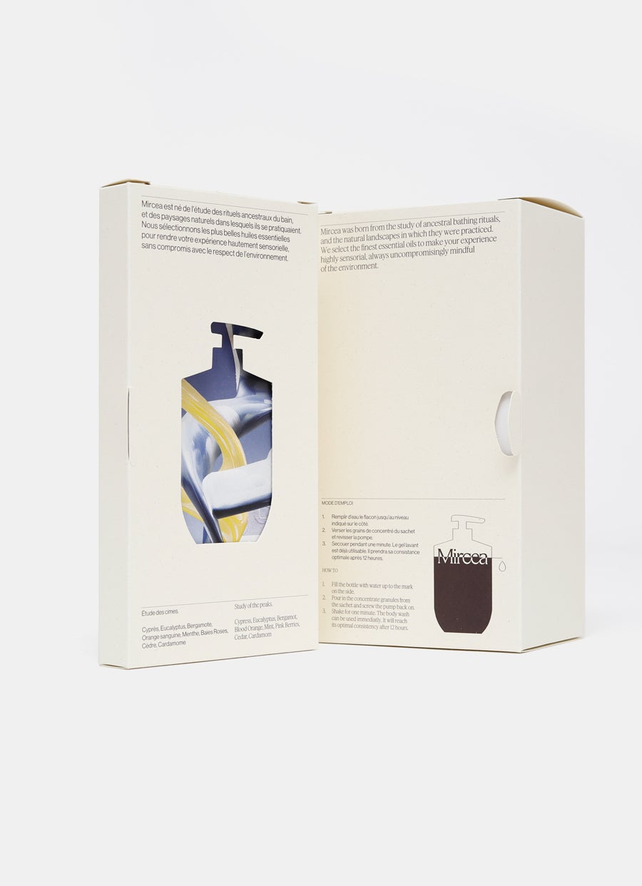 Juego de jabón de ciprés y eucalipto