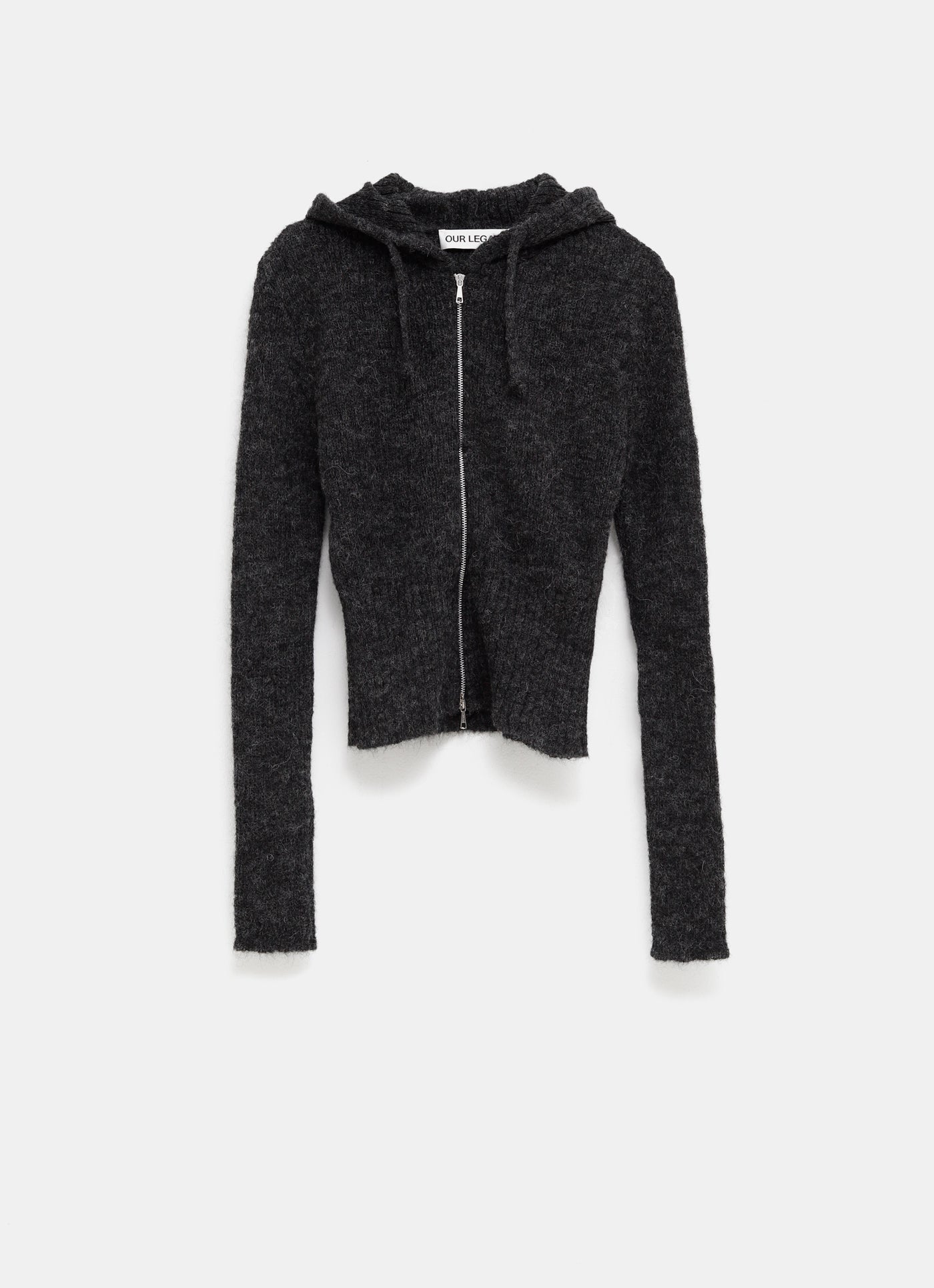 Sudadera de punto con capucha para mujer